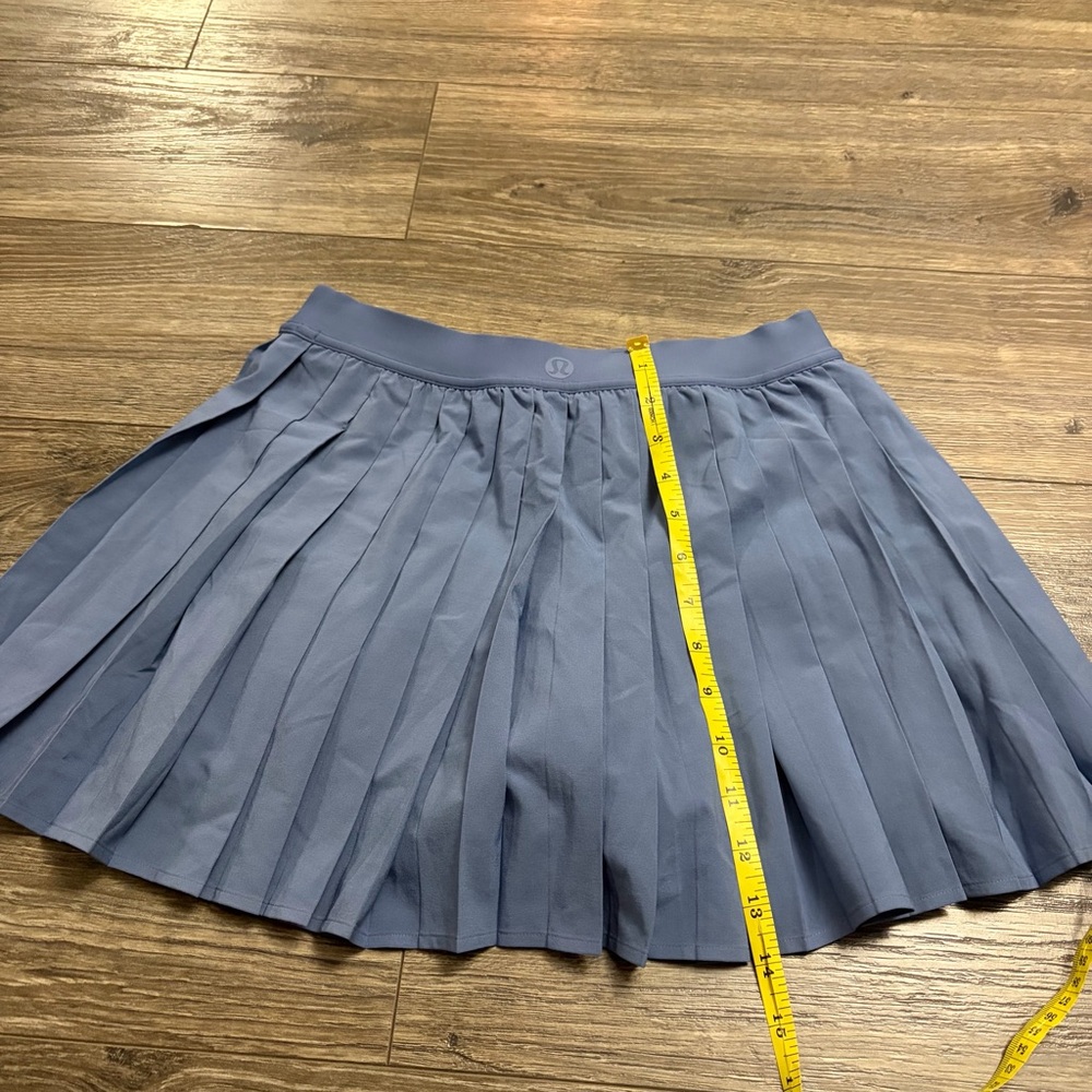 NWOT Lululemon High-Rise Pleated Tennis Skirt *14” (Oasis Blue) Size 6 - Picture 8 of 8